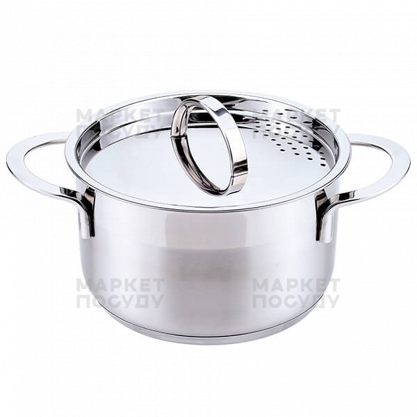 Каструля Maestro сіра з нержавіючої сталі 1.5л (MR-3511-16), Об'єм, л: 1.5, фото 